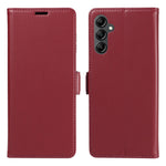 Samsung Galaxy A24 4G (162,1 x 77,6 x 8,3 mm) fodral med magnetisk spänne på sidan, RFID-blockerande läderplånboksfodral
