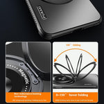For Huawei Mate 70 Pro / Mate 70 Pro+ Magnetic Case Kickstand TPU PC Heat Dissipation Phone Cover