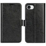 Til iPhone 17e / 16e Pung Etui Crazy Horse Tekstur Stativ Læder Telefoncover
