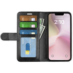 Til iPhone 17e / 16e Pung Etui Crazy Horse Tekstur Stativ Læder Telefoncover