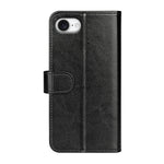 Til iPhone 17e / 16e Pung Etui Crazy Horse Tekstur Stativ Læder Telefoncover