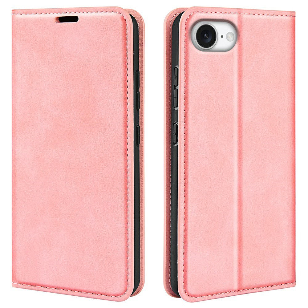 For iPhone 17th / 16th Case Skin Touch Leather Wallet Phone Cover