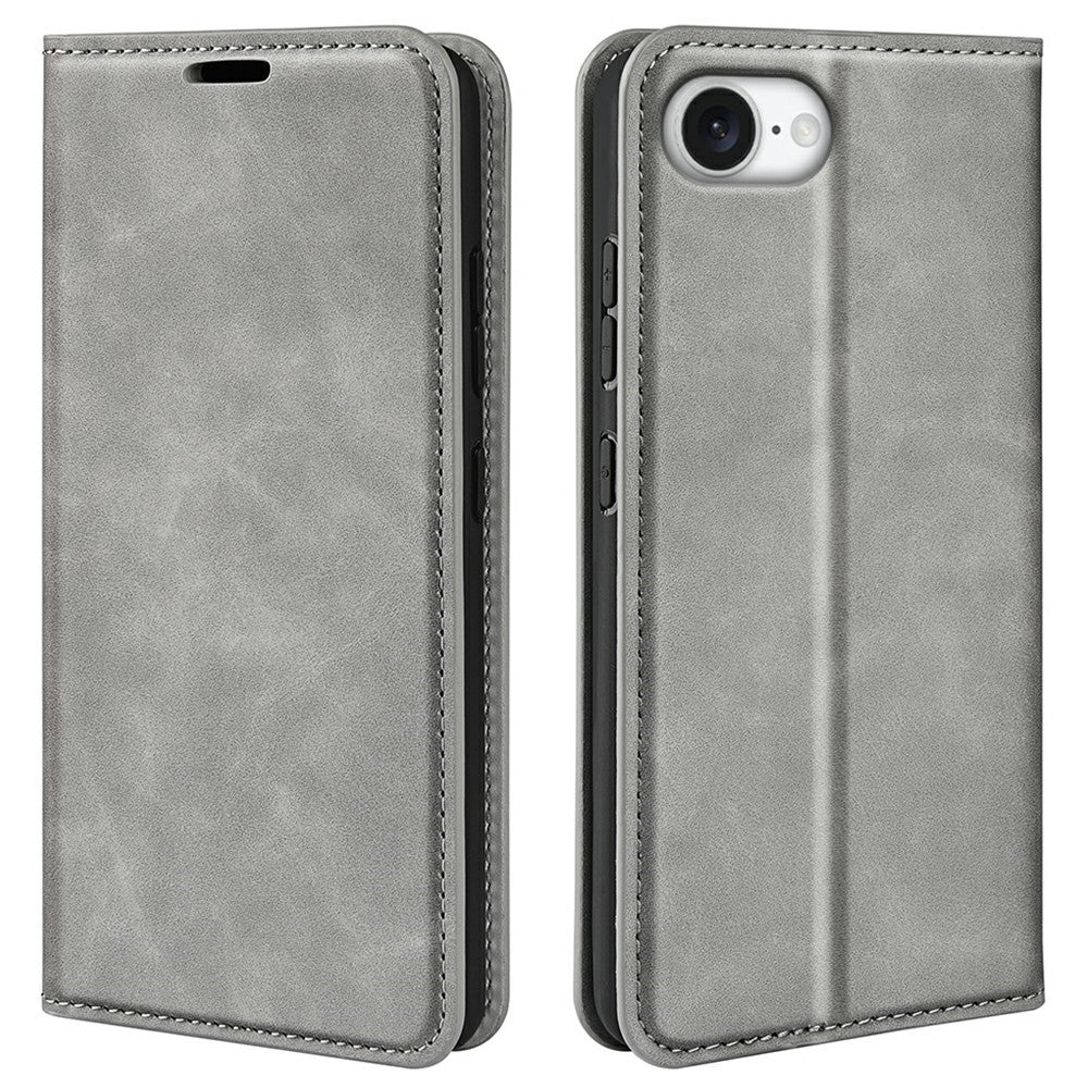For iPhone 17th / 16th Case Skin Touch Leather Wallet Phone Cover