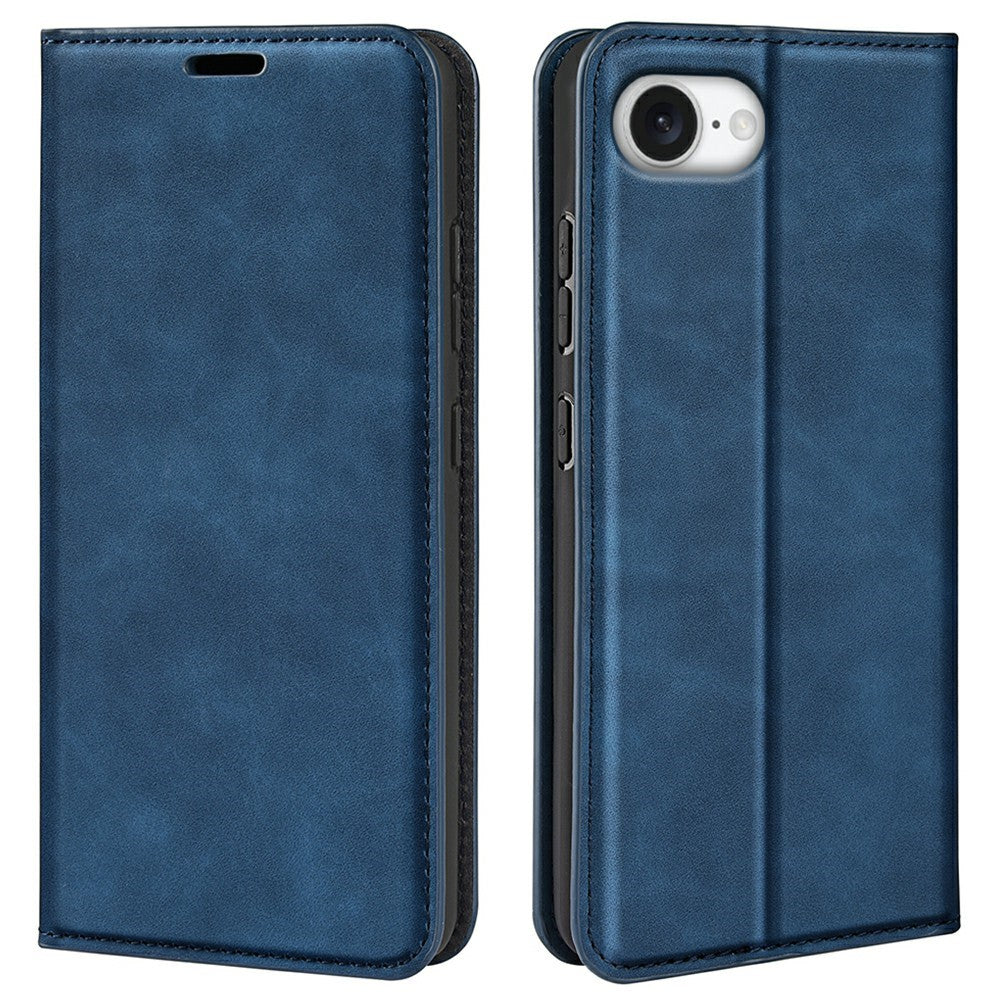For iPhone 17th / 16th Case Skin Touch Leather Wallet Phone Cover