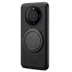 DENIOR A14 For Huawei Mate 60 Pro / Mate 60 Pro+ Magnetic Case Rotary Kickstand Leather PC TPU Phone Cover