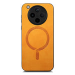 For Oppo Find X8 5G Leather Back Magnetic Case Skin-touch Phone Cover