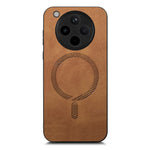 For Oppo Find X8 5G Leather Back Magnetic Case Skin-touch Phone Cover