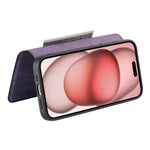 CASENEO For iPhone 14 Plus Magnetic Case  Detachable Leather Phone Wallet Cover