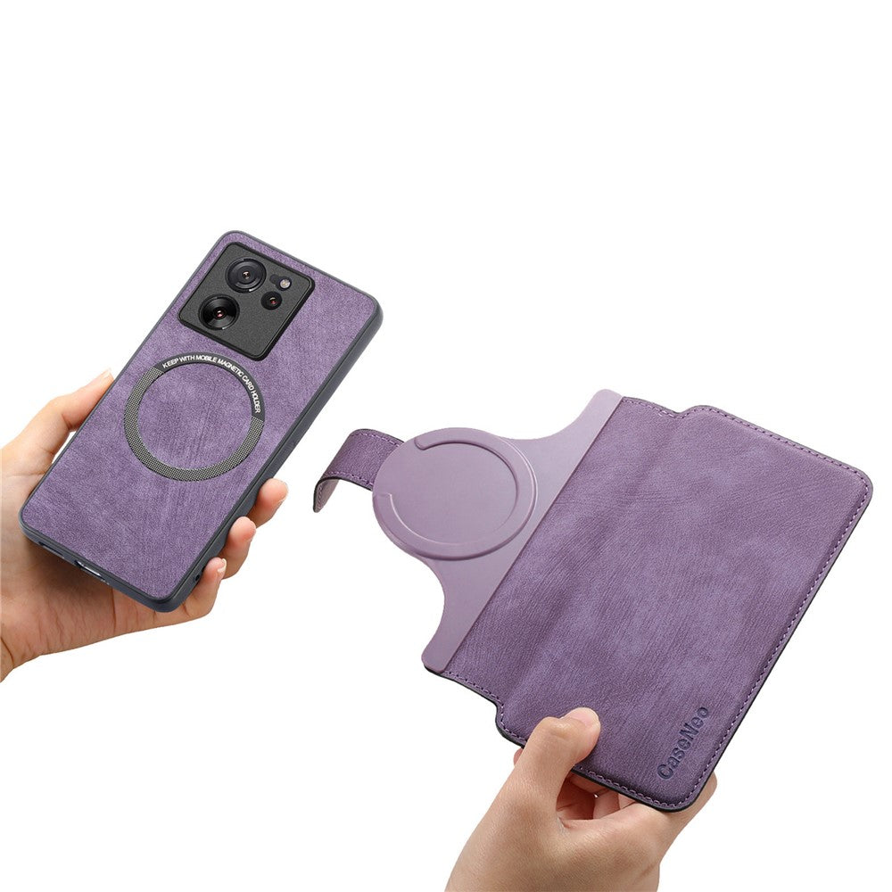 CASENEO For Xiaomi 13T Magnetic Case  Detachable Leather Phone Wallet Cover