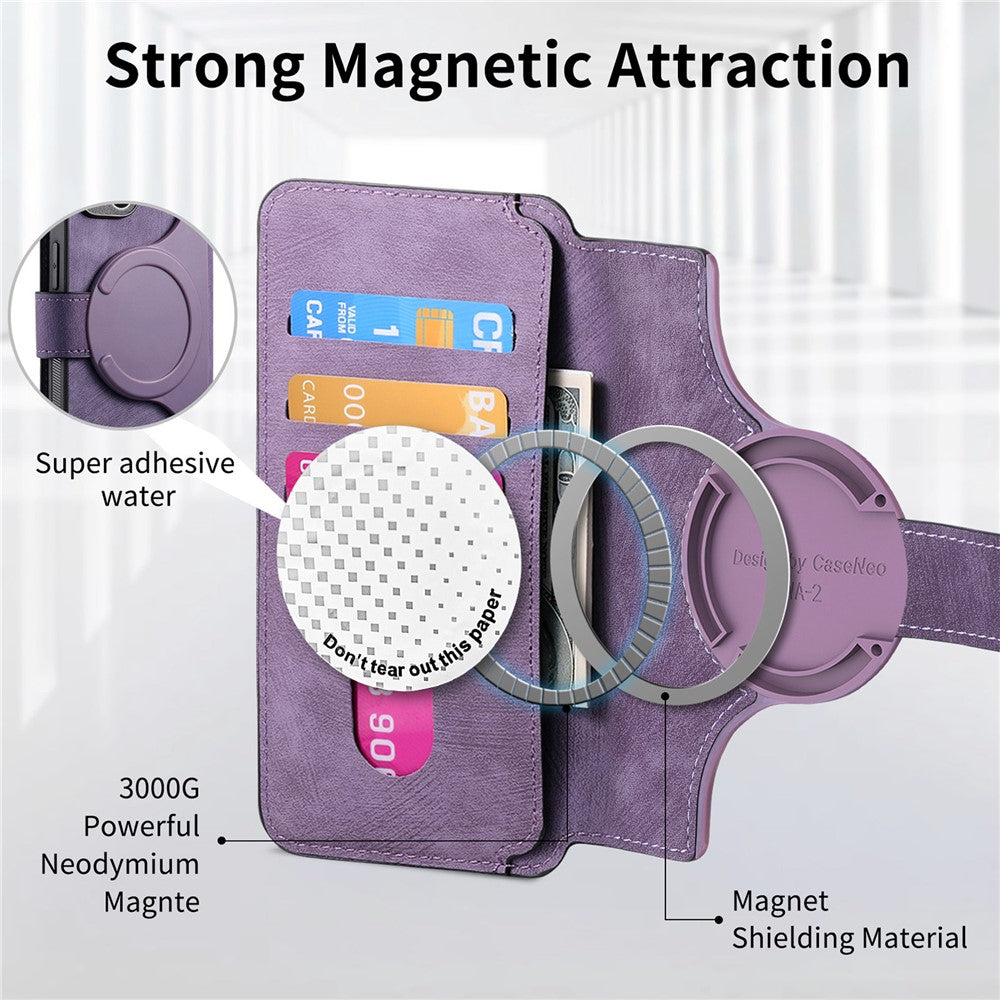 CASENEO For Xiaomi 13T Magnetic Case  Detachable Leather Phone Wallet Cover