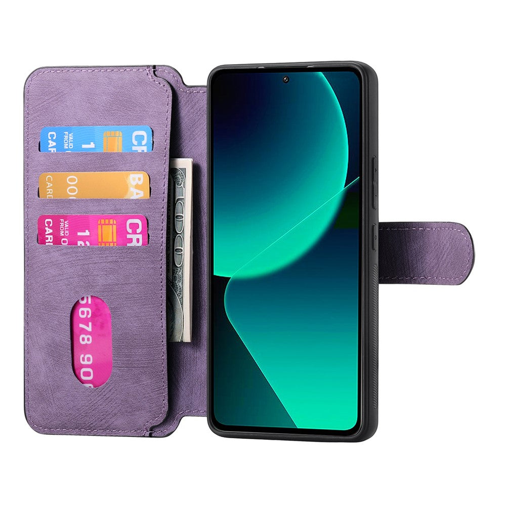 CASENEO For Xiaomi 13T Magnetic Case  Detachable Leather Phone Wallet Cover