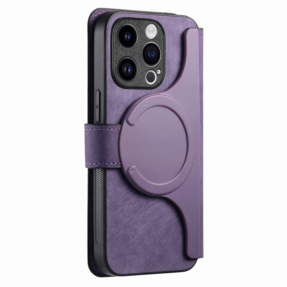 CASENEO For iPhone 15 Pro Max Magnetic Case  Detachable Leather Phone Wallet Cover