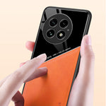 Til OnePlus 13 Cover Læderbelagt PC+TPU Telefonbagside