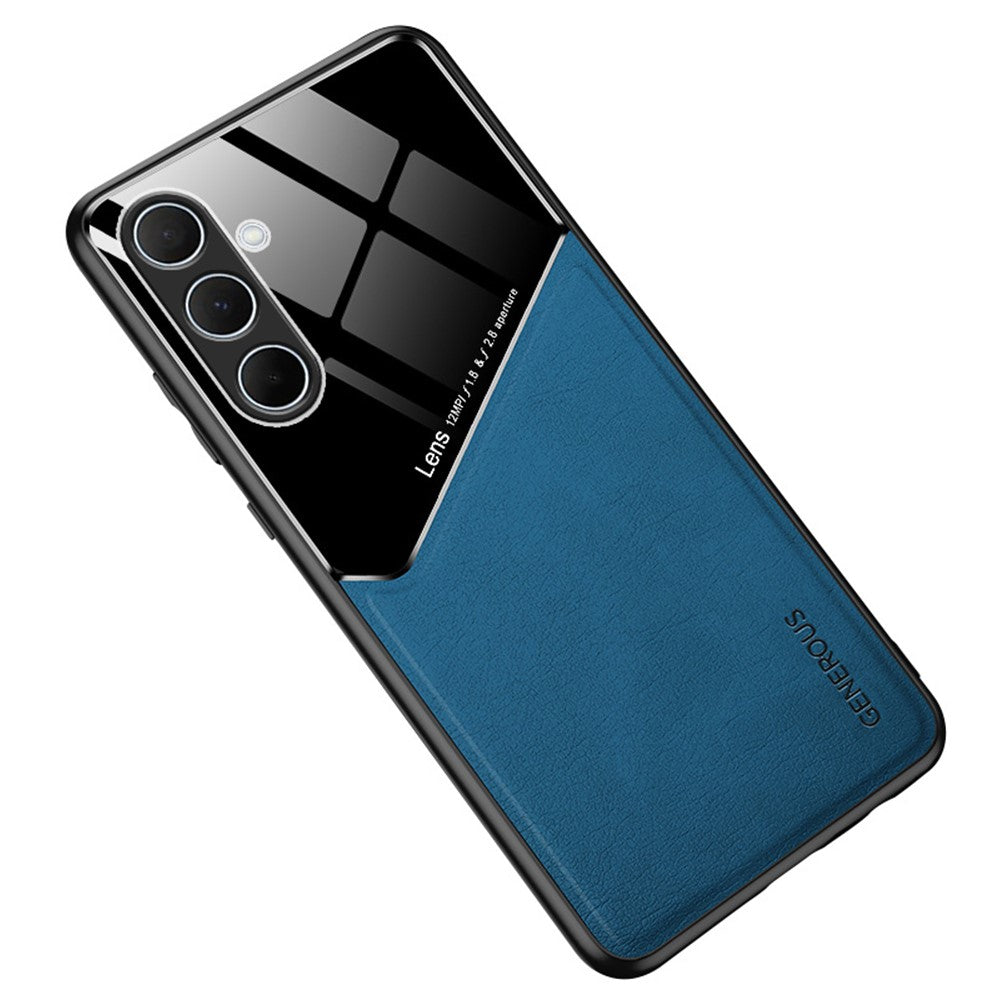Til Samsung Galaxy A36 5G Etui Læderbelagt PC+TPU Telefonbagcover
