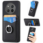 For Honor Magic7 Lite 5G / X9c 5G / X60 Pro 5G Case Card Slots Ring Holder Kickstand Phone Cover
