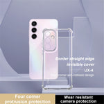 IMAK UX-4-serien til Samsung Galaxy A55 5G Etui Lige Ramme Fire Hjørner Stødabsorberende Klart TPU Cover