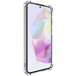 IMAK UX-4-serien til Samsung Galaxy A55 5G Etui Lige Ramme Fire Hjørner Stødabsorberende Klart TPU Cover