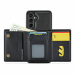 DG.MING M6-serien til Samsung Galaxy S24 FE Etui Magnetisk pung PU + PC + TPU telefoncover