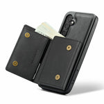 DG.MING M6-serien til Samsung Galaxy S24 FE Etui Magnetisk pung PU + PC + TPU telefoncover