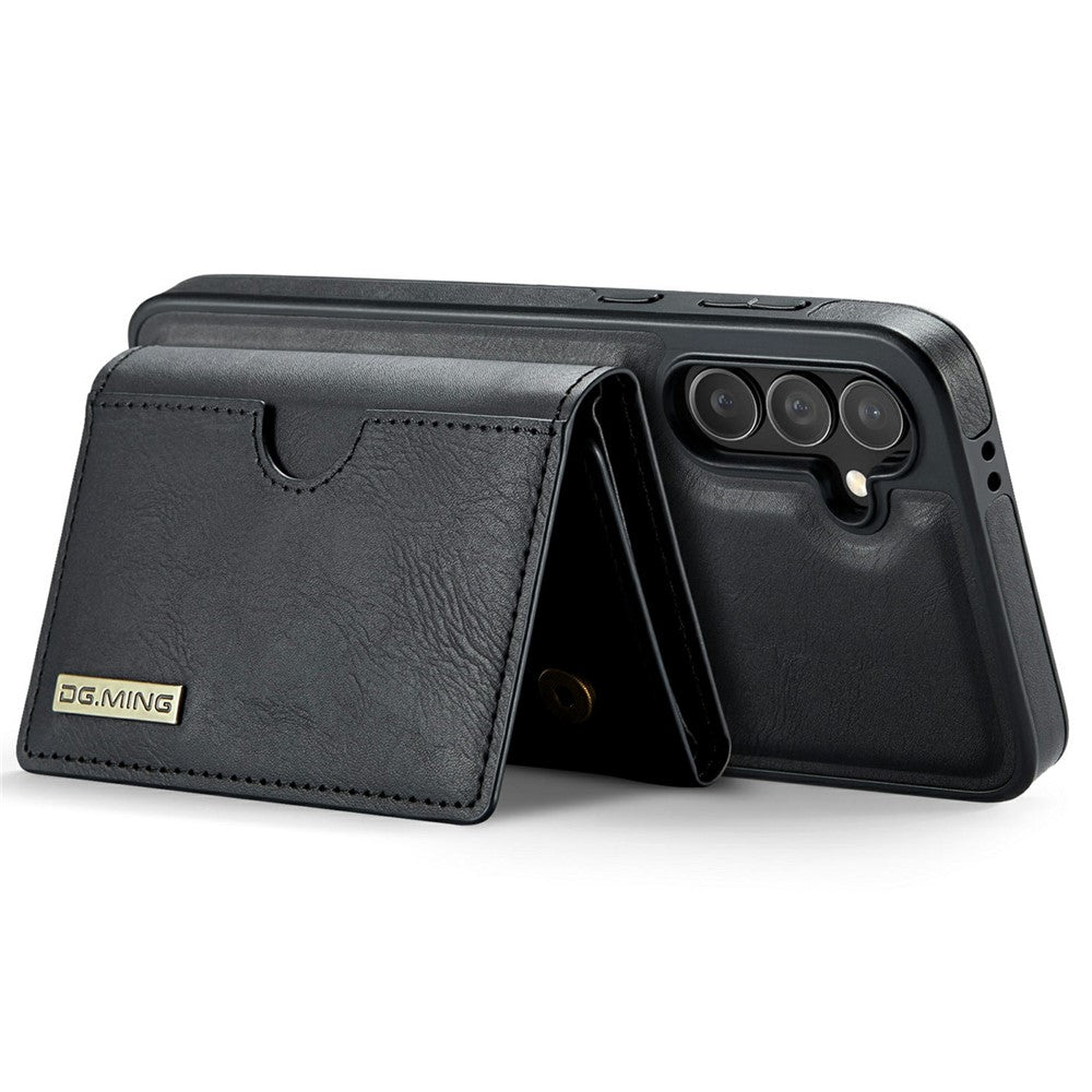 DG.MING M6-serien til Samsung Galaxy S24 FE Etui Magnetisk pung PU + PC + TPU telefoncover