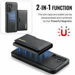 DG.MING M6-serien til Samsung Galaxy S24 FE Etui Magnetisk pung PU + PC + TPU telefoncover