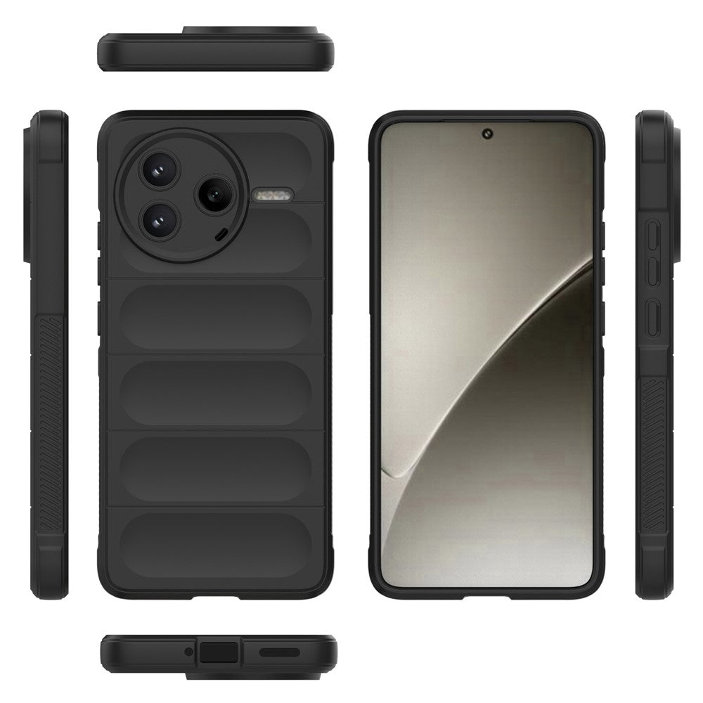 Xiaomi Poco F7 Pro 5G / Redmi K80 5G skal fallskyddande mjukt TPU robust mobilbaksida