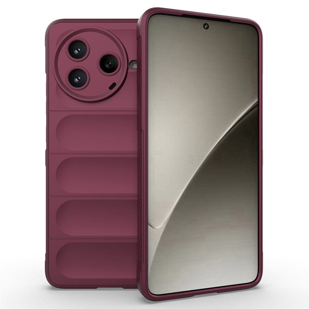 Xiaomi Poco F7 Pro 5G / Redmi K80 5G skal fallskyddande mjukt TPU robust mobilbaksida