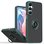 Til Samsung Galaxy A16 5G / 4G Cover PC + TPU Ring Kickstand Anti Drop Telefonbagcover