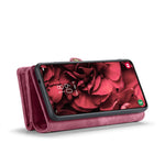 CASEME For Samsung Galaxy S25+ Phone Cases 008 Leather Cover with Detachable Wallet and Strap
