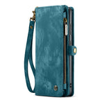 CASEME For Samsung Galaxy S25 Phone Cases  008 Leather Cover with Detachable Wallet and Strap