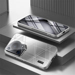 For Huawei Pura 70 Ultra Case Glass Lens Guard Kickstand TPU + PC Phone Back Cover