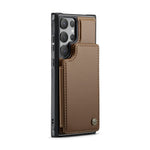 CASEME For Samsung Galaxy S25 Ultra Phone Case  C22 Leather Back Cover with RFID Blocking Card Slots
