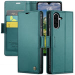 CASEME For Samsung Galaxy A26 5G Leather Case 023 RFID Blocking 3 Card Slot Mobile Cover