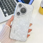 Huawei Pura 70-etui med IMD-design, stødsikkert hybridmobilcover og glaslinsefilm