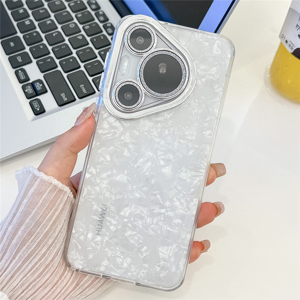 Huawei Pura 70-etui med IMD-design, stødsikkert hybridmobilcover og glaslinsefilm