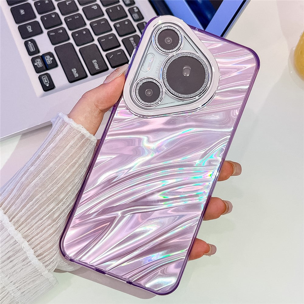 Huawei Pura 70-etui med IMD-design, stødsikkert hybridmobilcover og glaslinsefilm