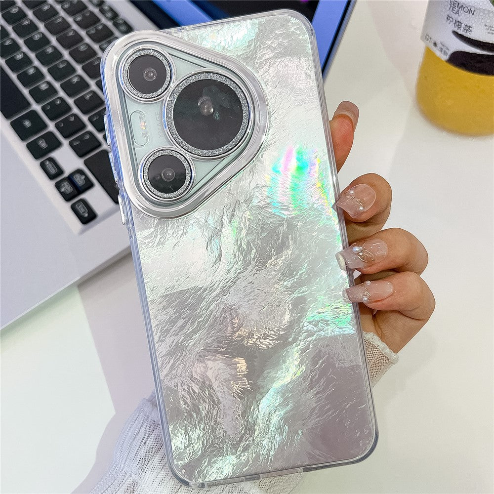 Huawei Pura 70-etui med IMD-design, stødsikkert hybridmobilcover og glaslinsefilm