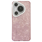 Huawei Pura 70 Pro-skal IMD-design, stötsäkert hybridmobilskal med glaslinsfilm