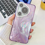Huawei Pura 70 Pro-skal IMD-design, stötsäkert hybridmobilskal med glaslinsfilm