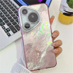 Huawei Pura 70 Pro-skal IMD-design, stötsäkert hybridmobilskal med glaslinsfilm