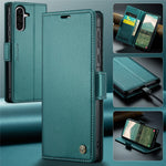 CASEME For Samsung Galaxy A56 5G Leather Case  023 RFID Blocking 3 Card Slot Mobile Cover