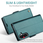 CASEME For Samsung Galaxy A56 5G Leather Case  023 RFID Blocking 3 Card Slot Mobile Cover