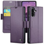 CASEME For Samsung Galaxy A56 5G Leather Case  023 RFID Blocking 3 Card Slot Mobile Cover