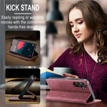 CASEME For Samsung Galaxy A26 5G Case  013 Series Card Holder Stand Leather Phone Cover