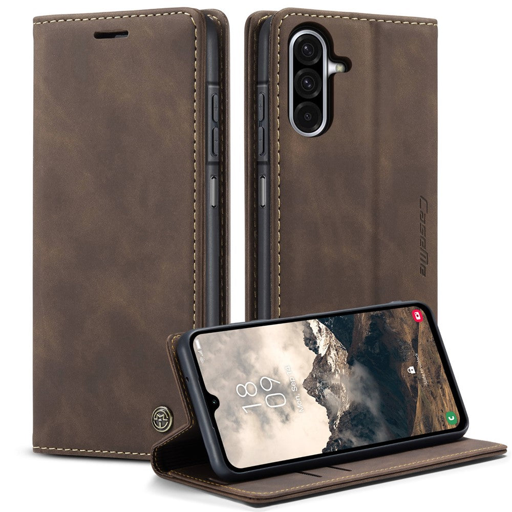 CASEME For Samsung Galaxy A26 5G Case  013 Series Card Holder Stand Leather Phone Cover