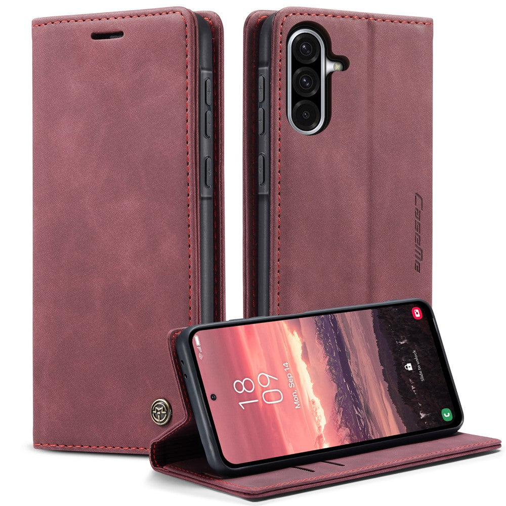 CASEME til Samsung Galaxy A36 5G Cover 013-serien Kortholder Stander Læder Telefoncover