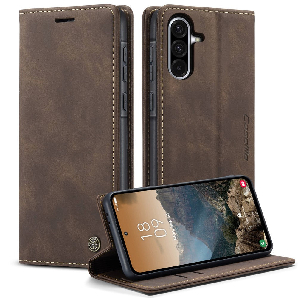 CASEME til Samsung Galaxy A36 5G Cover 013-serien Kortholder Stander Læder Telefoncover