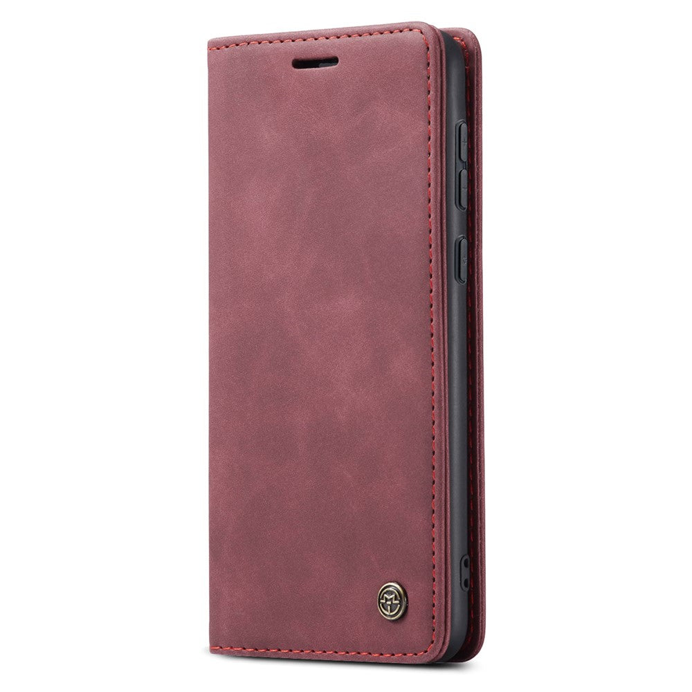 CASEME 013 Series For Samsung Galaxy A56 5G Case Card Holder Stand Leather Phone Cover