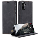 CASEME 013 Series For Samsung Galaxy A56 5G Case Card Holder Stand Leather Phone Cover
