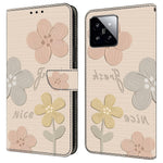 For Xiaomi 14T Pro Case Pattern Printing Anti-Drop Leather Flip Wallet Phone Cover